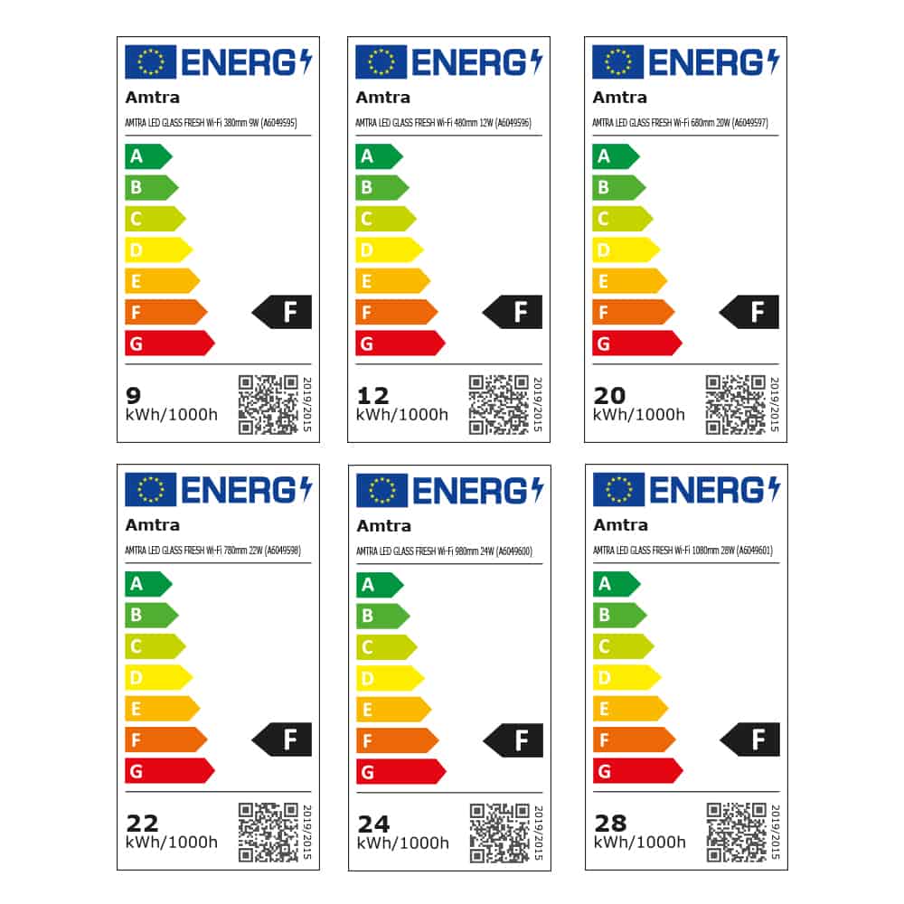 NEW WIFI - PLAFONIERA LED GLASS FRESH