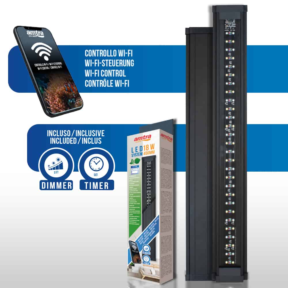 NEW WIFI - PLAFONIERA LED SYSTEM REEF -marino