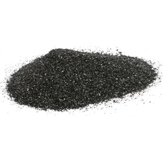 FINE BLACK SAND - 0.3-0.9 mm - 5Kg